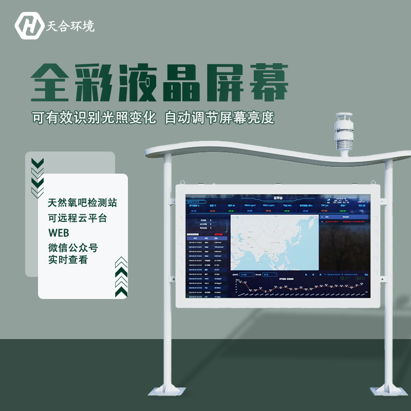 “空氣維生素”還可改善兒童智力？全彩屏負(fù)氧離子檢測站產(chǎn)品介紹~
